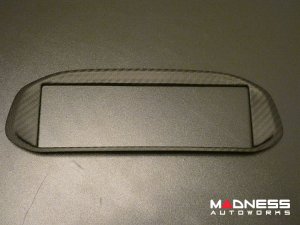Alfa Romeo 4C Carbon Fiber Radio Cover Frame - Matte